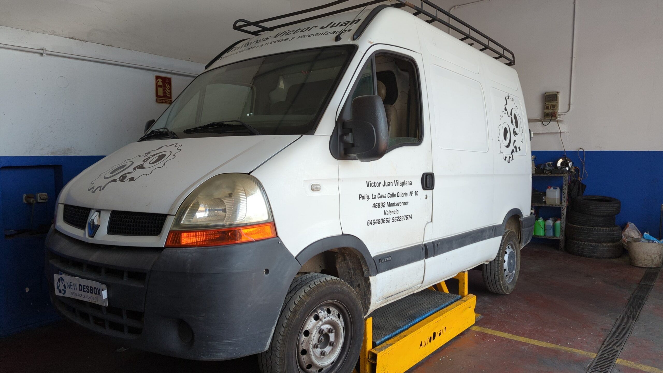 RENAULT MASTER II PH. 2 DOKA/PR. FGST Caja abierta Batalla 3578 mm